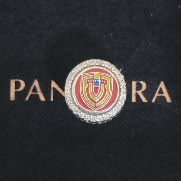 Pandora Mano Tengo Fe Venezuela Exclusive Country Charm Futbol Team Soccer Bead - Picture 1 of 7
